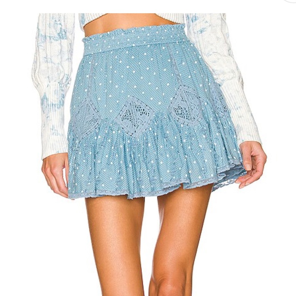 Adia blue skirt